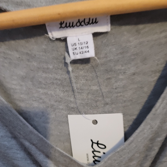 NWT Liu and Qu Stretch Dress sz 10-12 - Picture 6 of 9